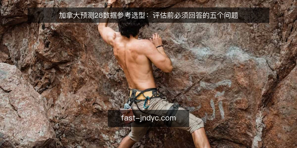 加拿大预测28数据参考选型：评估前必须回答的五个问题 — 加拿大预测28数据参考到底要解决什么问题？ 配图